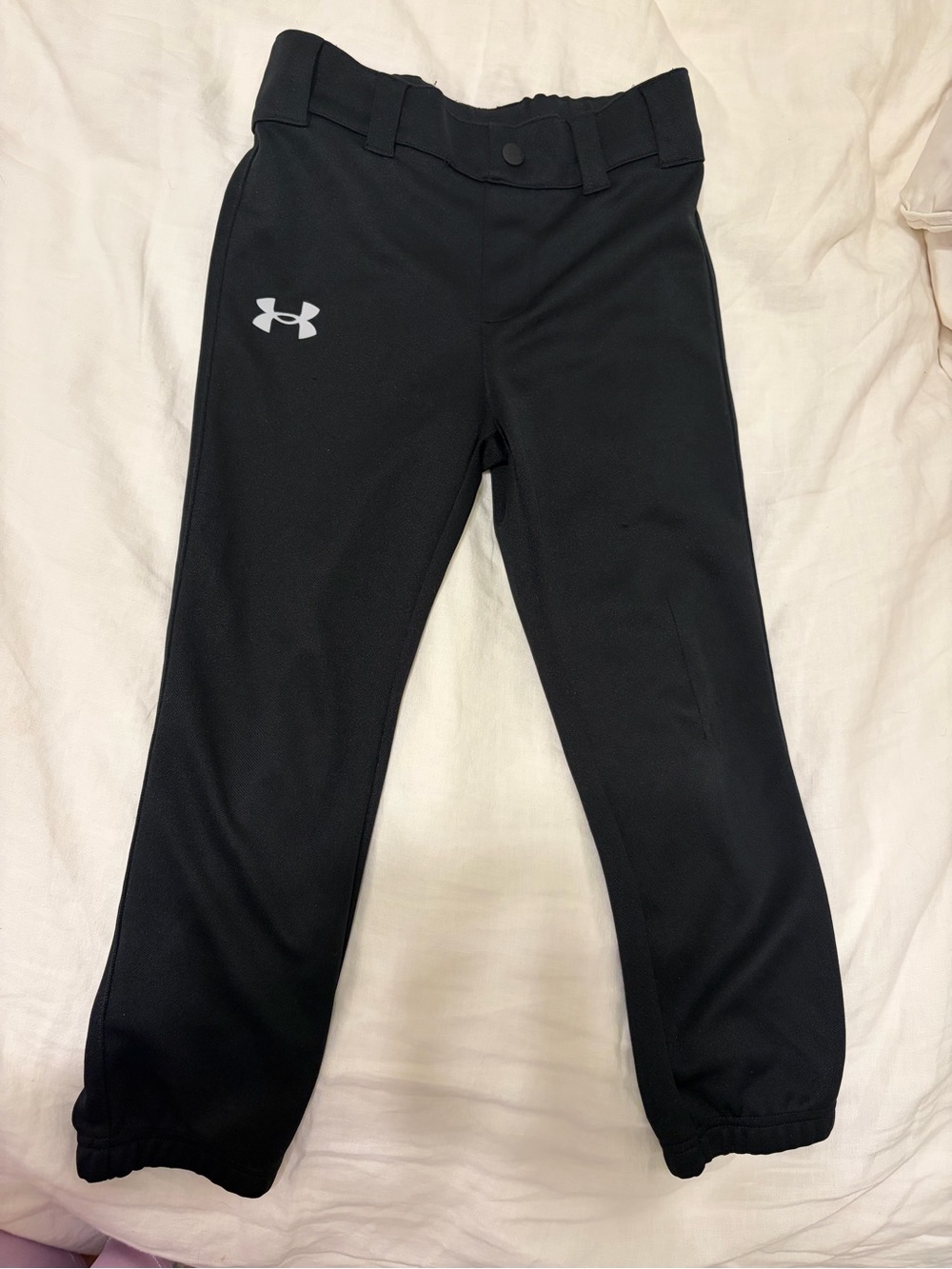 Under Armour Kids' Size 6 Black Baseball Pants
